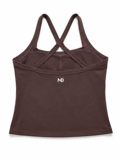 MONO Essential Tank Coffee Brown