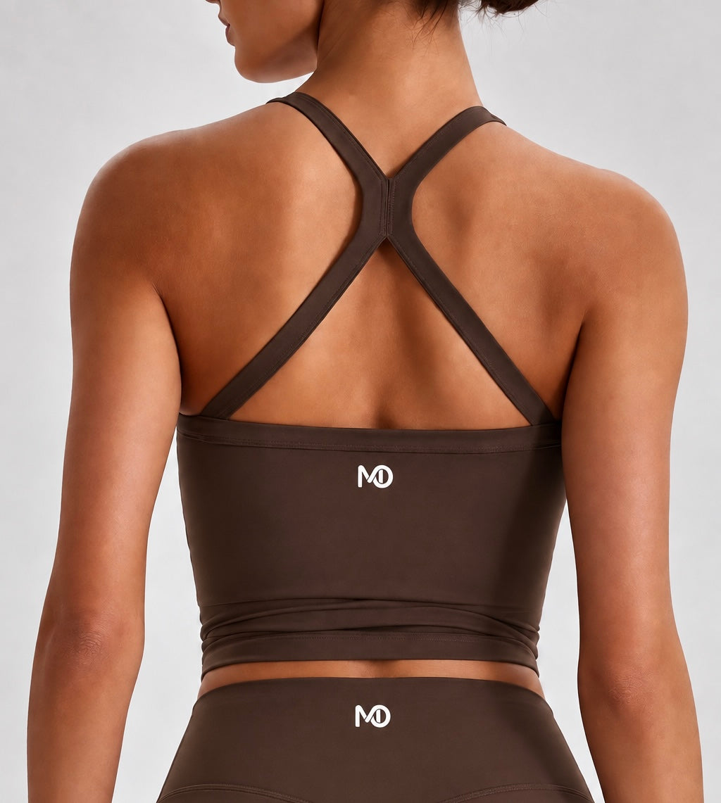 MONO Essential Tank Coffee Brown