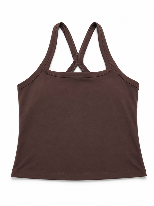 MONO Essential Tank Coffee Brown